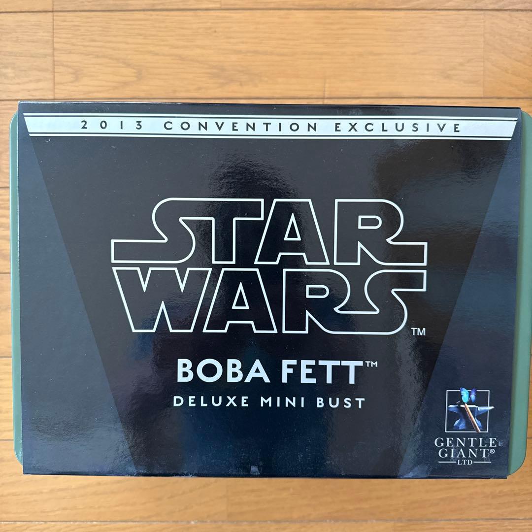 ジェントルジャイアントボバフェットDeluxe Mini Bust 2013限定 Special Preview: Gentle Giant's SDCC-Exclusive Boba Fett Deluxe