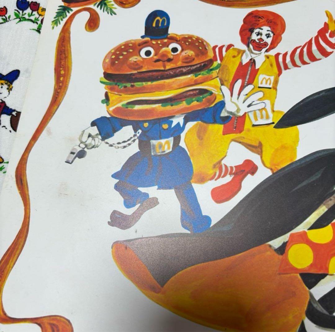 ②レア!!マクドナルド 初期プレースマット ハンバーグラー