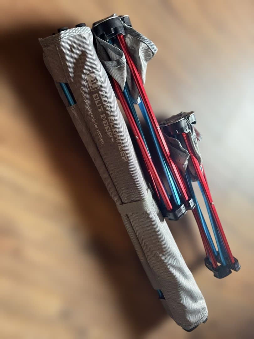 ドッペルギャンガー 限定1000セット 折りたたみテーブルチェア2脚 美品