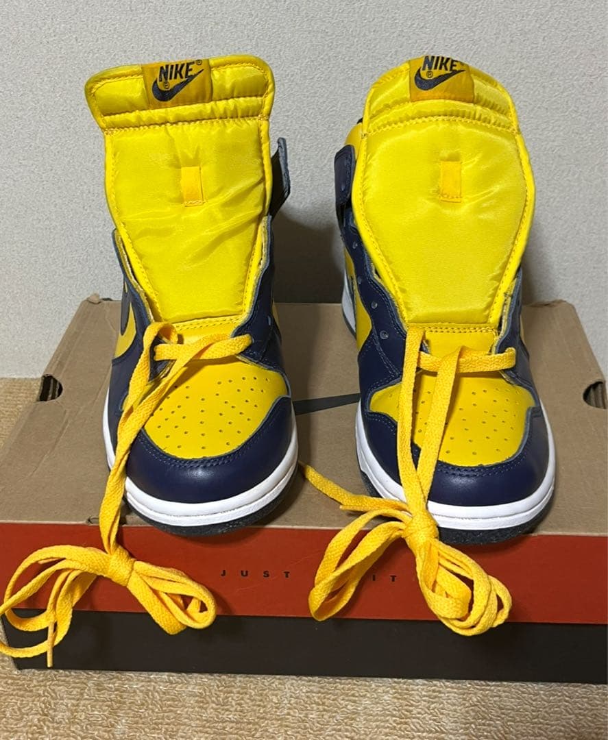 ナイキ ダンクハイ ミシガン 98年 - メルカリ