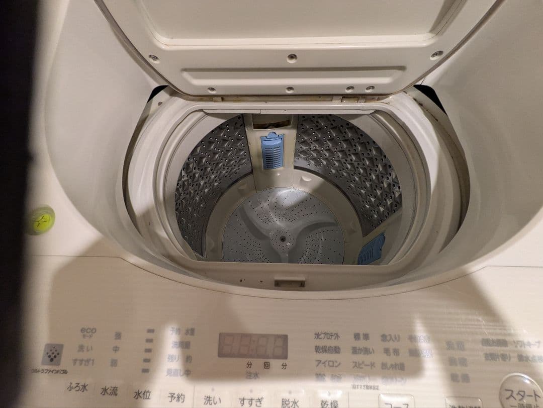 洗濯機 東芝 10kg 洗濯乾燥機 AW-10SV7 白 TOSHIBA 中古 - メルカリ