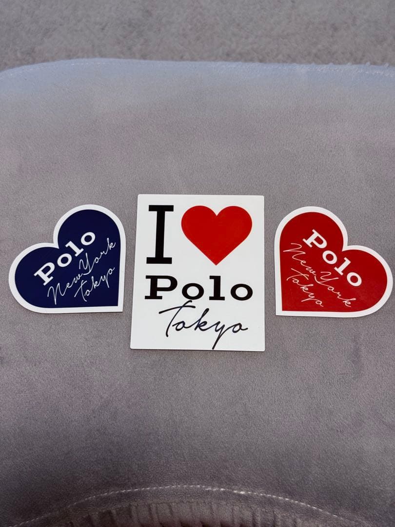 ラルフローレン ピンバッチ・キーホルダー・ステッカーセット