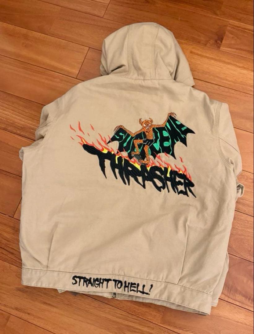Supreme Thrasher Hooded Work Jacket - メルカリ