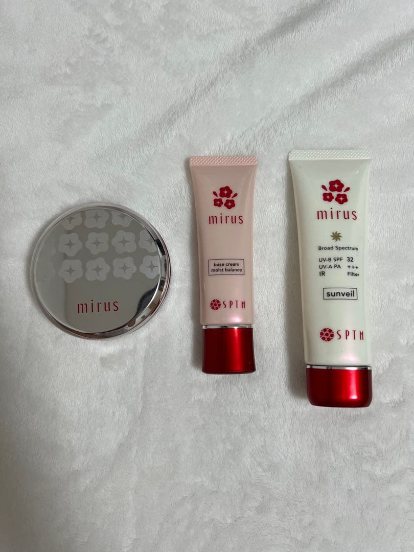 セプテム mirus 化粧下地等 6点セット ミラスシリーズ 全アイテム