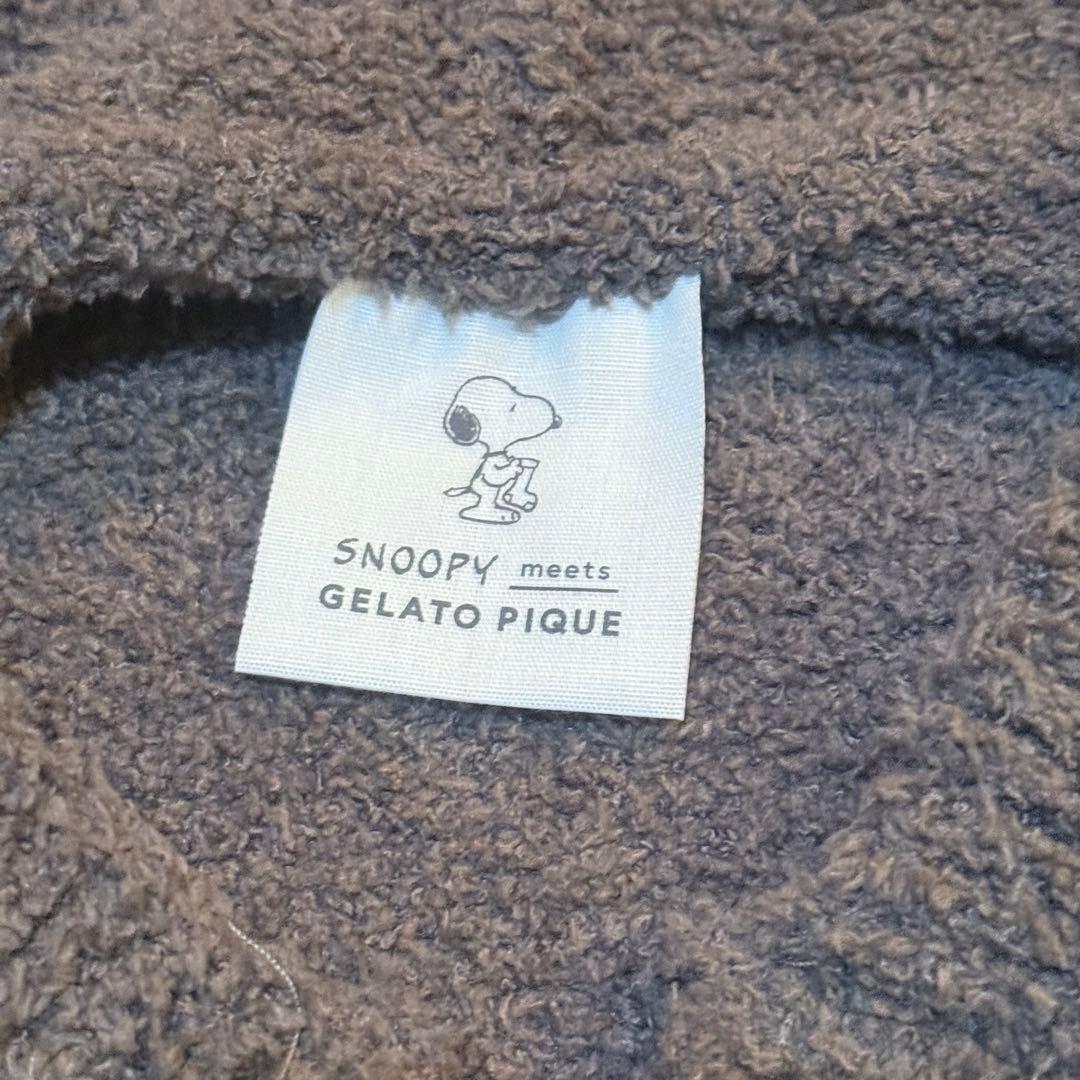 ほーちゃん様 ジェラートピケオム スヌーピー もこもこ上下セット M