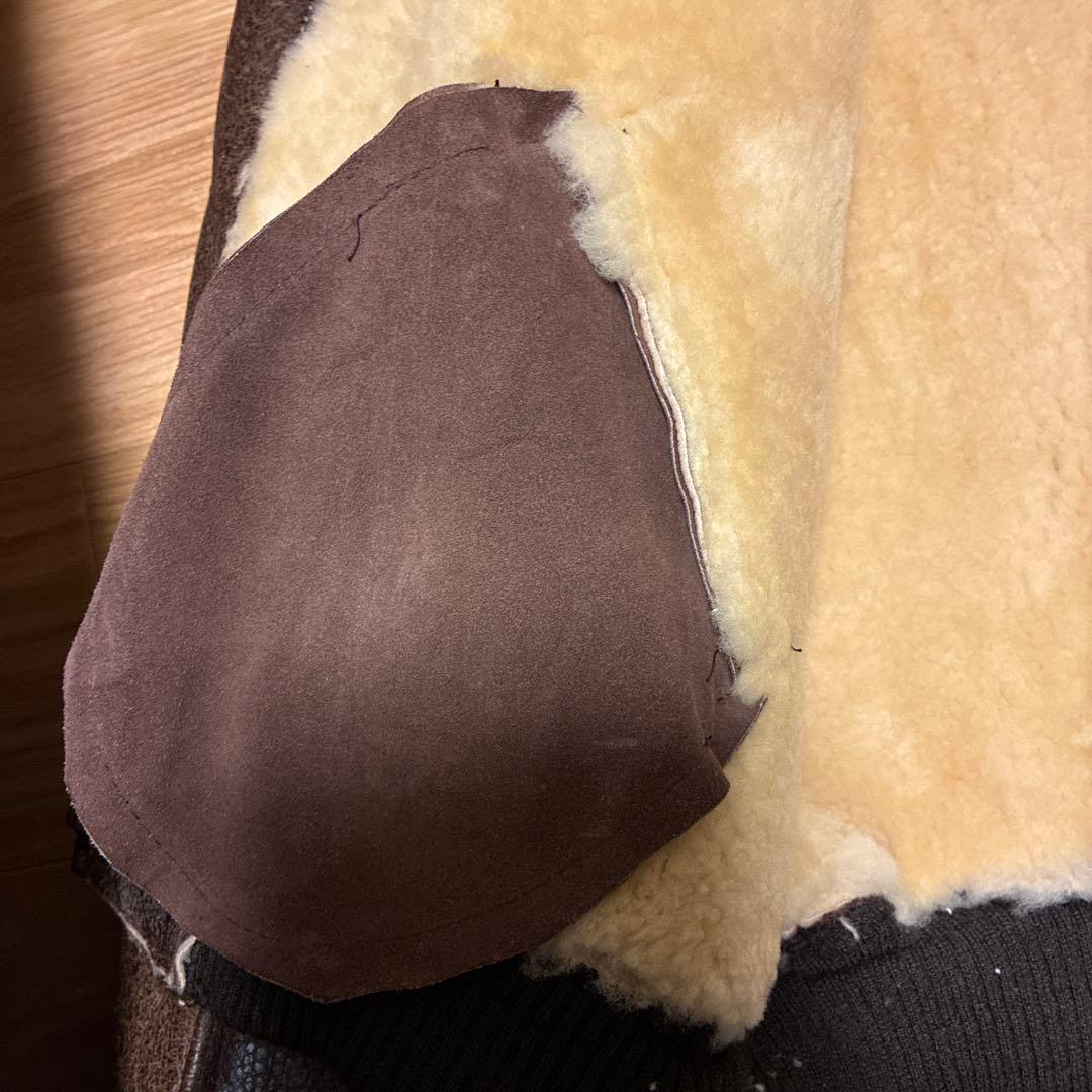 schott ショット B-6 サイズ42 ボマーJKTフライトムートン - メルカリ