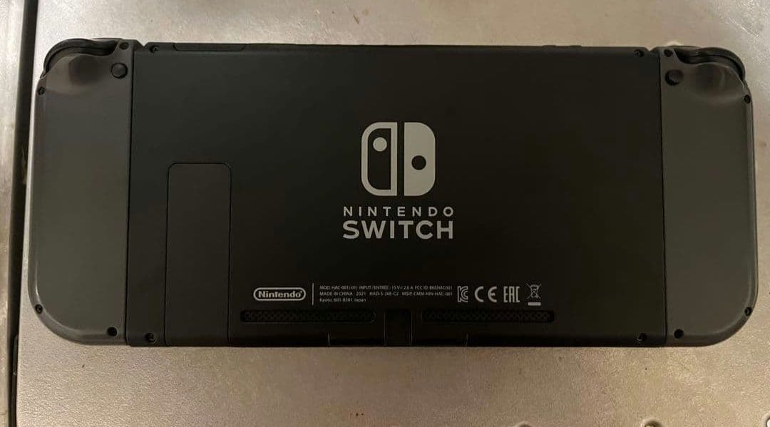 Nintendo Nintendo Switch 本体 グレー 箱無し Switch 本体 グレー 箱無し