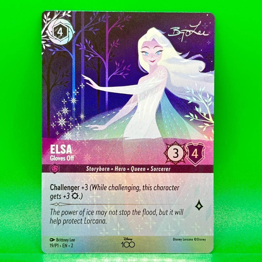 ロルカナ 英語 エルサ プロモ 100周年記念コレクターズエディション