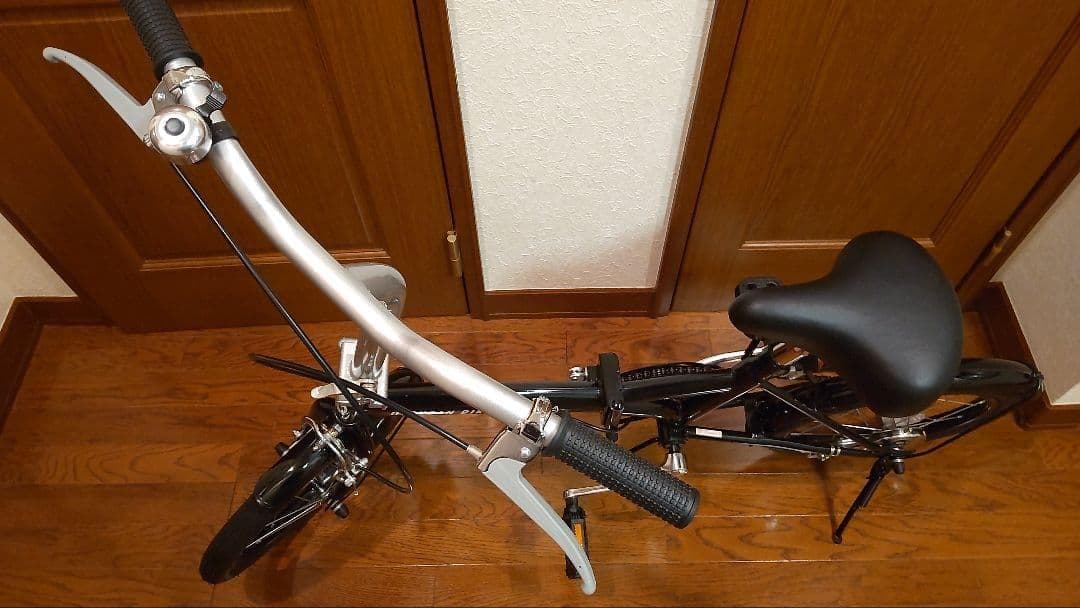 中古】お父さん犬 折り畳み 自転車 - メルカリ