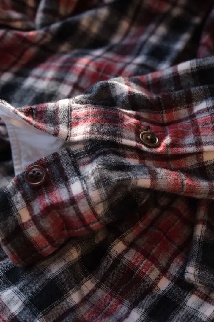 38様専用The Crooked Tailor スタンドカラーシャツ サイズ48 - メルカリ