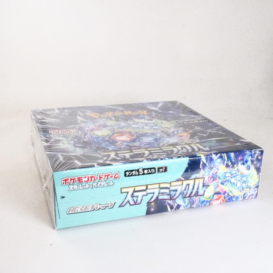 未開封 ステラミラクル box シュリンク付き ポケモンカード - メルカリ