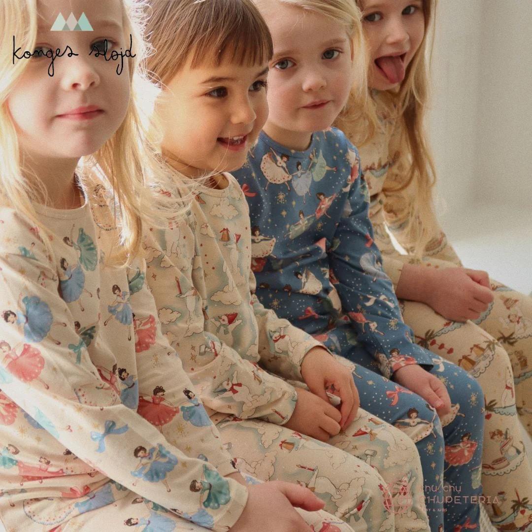 新品　コンゲススロイド　バレリーナ　セットアップ　5-6Y パジャマ　肌着 SIXPAD Recovery Wear Sleepからウィメンズモデルや前開きパジャマなど