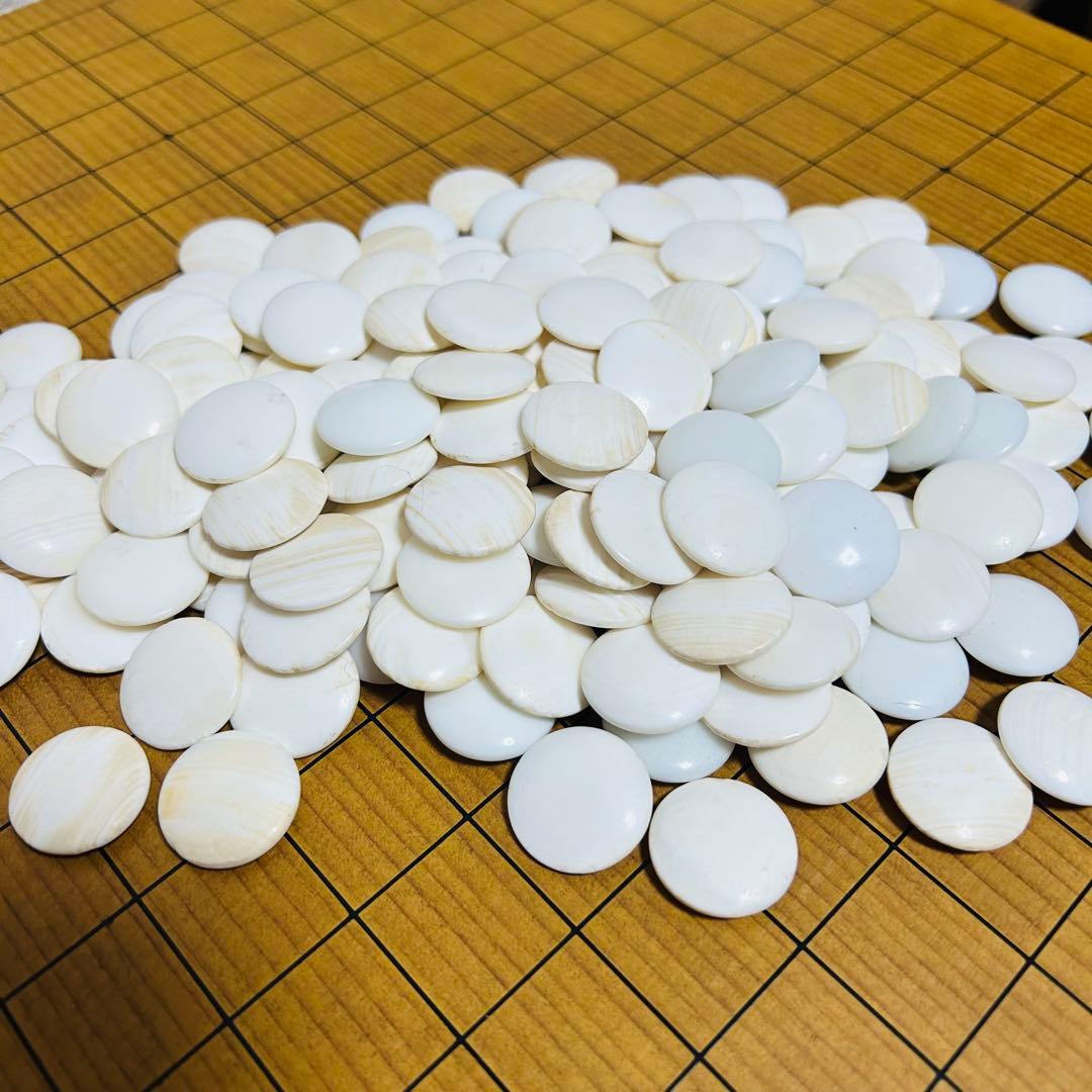 囲碁盤 本榧 天地柾目 ヘソ・脚付き 4.5寸 13.5cm 高級　国産