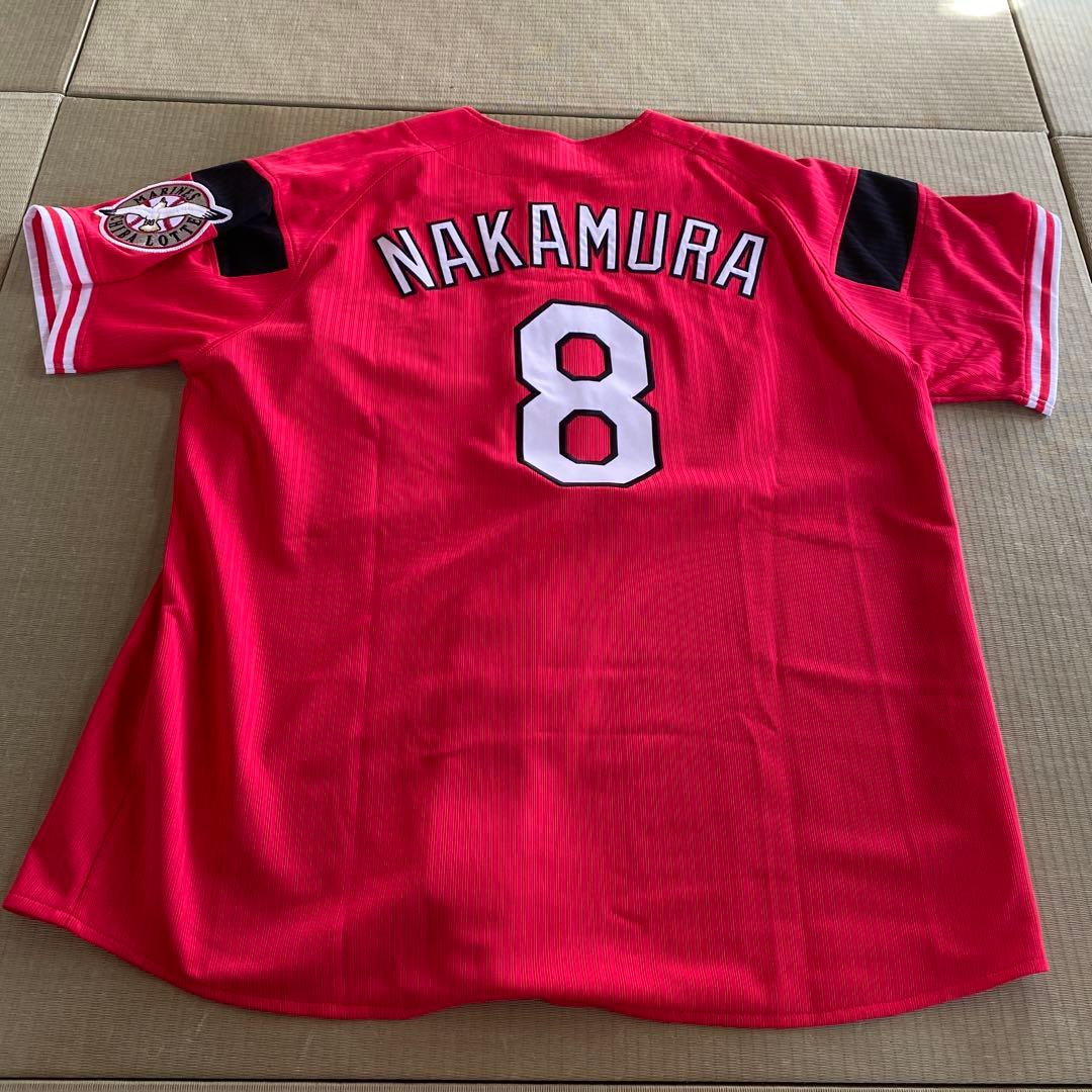 千葉ロッテマリーンズユニフォーム #8 中村奨吾選手 - メルカリ
