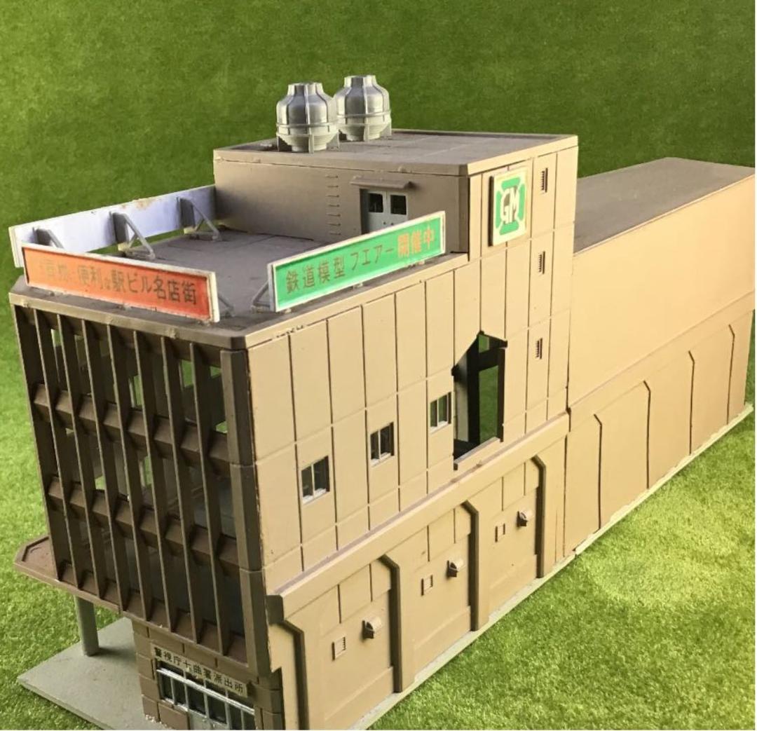 Nゲージ】GM製キット＋自作ストラクチャー 駅ビル - メルカリ