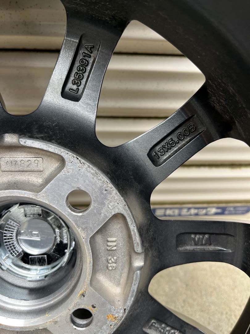 13インチスタッドレス　極美品　155/80/R13 軽自動車