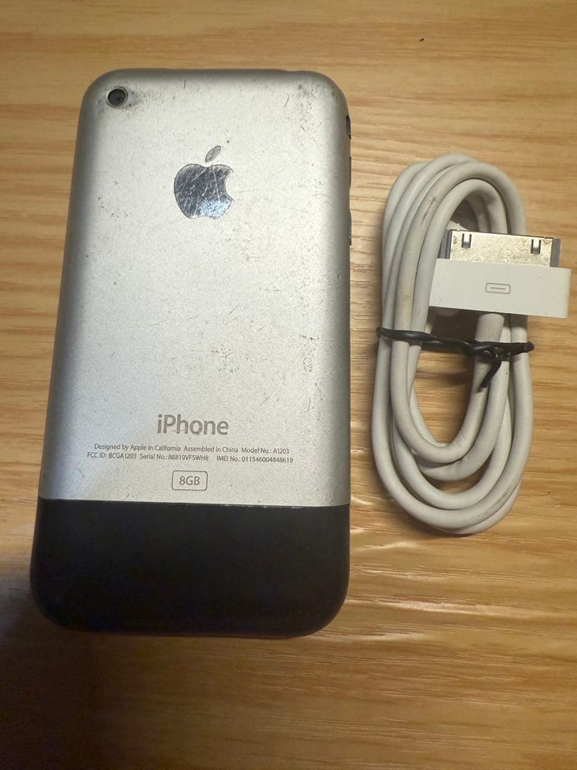iPhone 2G 日本未発売 8GB 初代iPhone 第1世代 A1203 - メルカリ