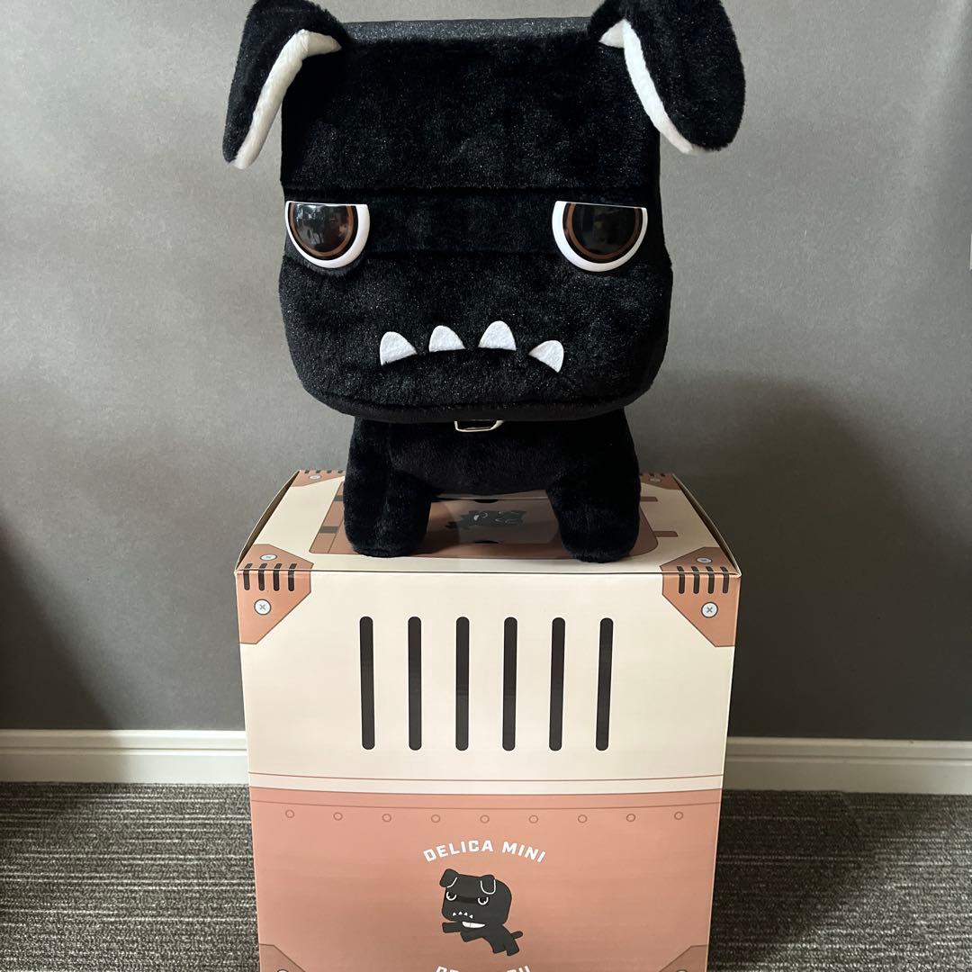黒デリ丸 犬 ぬいぐるみ デリカミニ - メルカリ