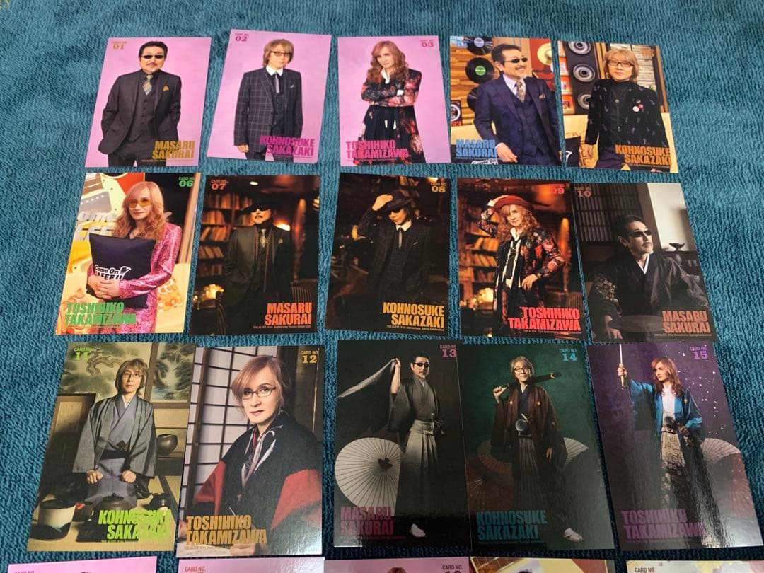 THE ALFEE 2025 春ツアー トレカ 30枚　コンプリートセット