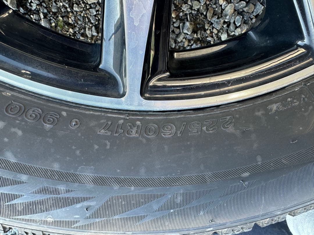 225/60/R17 スタッドレス　タイヤホイール4本セット　24年製　VRX2