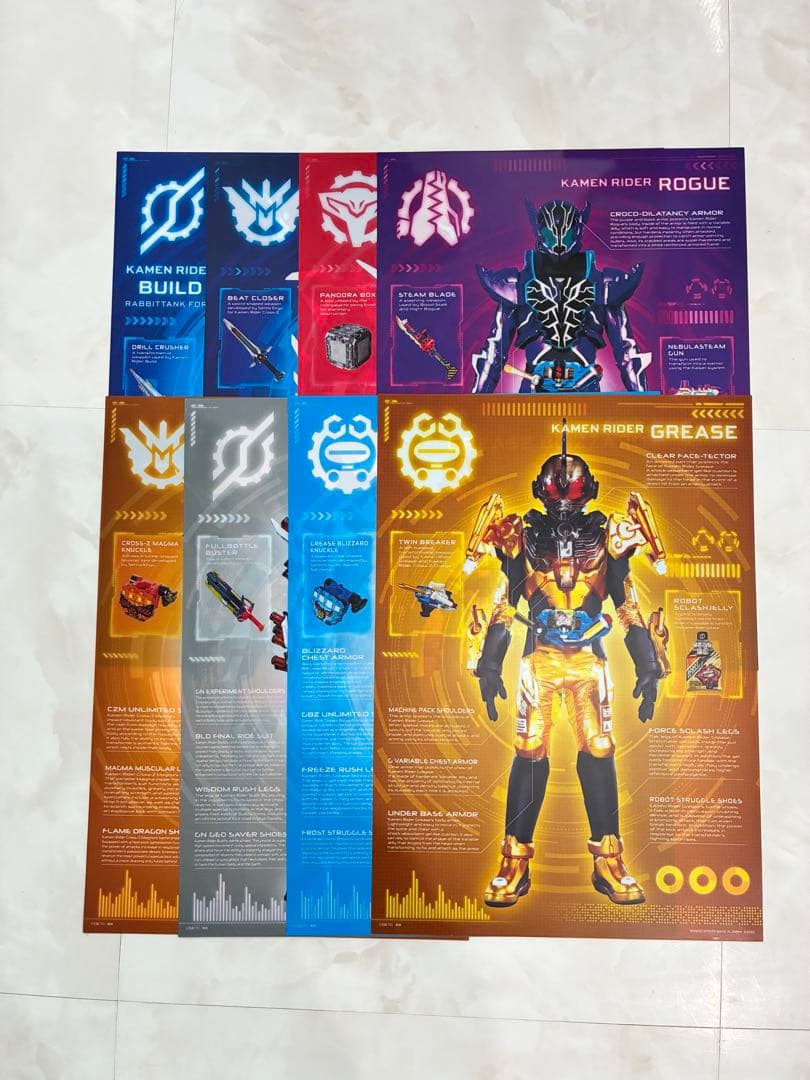 仮面ライダービルド 1番くじ ジオラマフィギア タオル キーホルダー ポスター