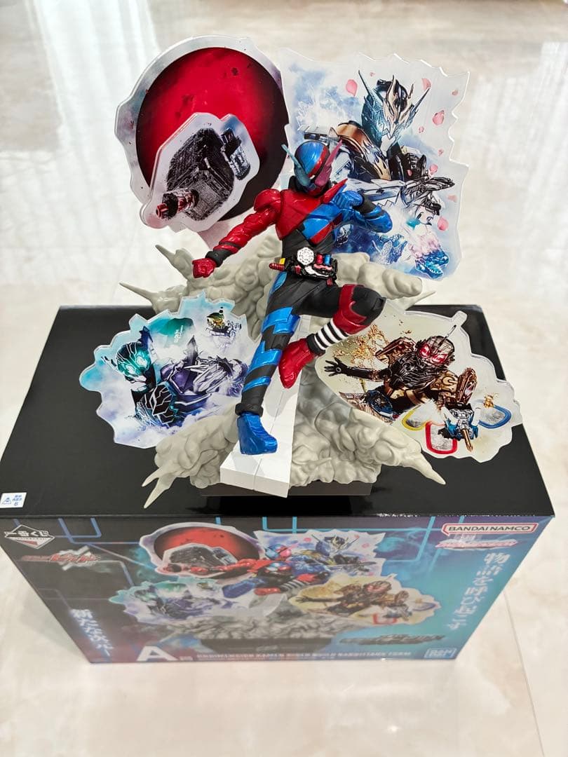 仮面ライダービルド 1番くじ ジオラマフィギア タオル キーホルダー ポスター
