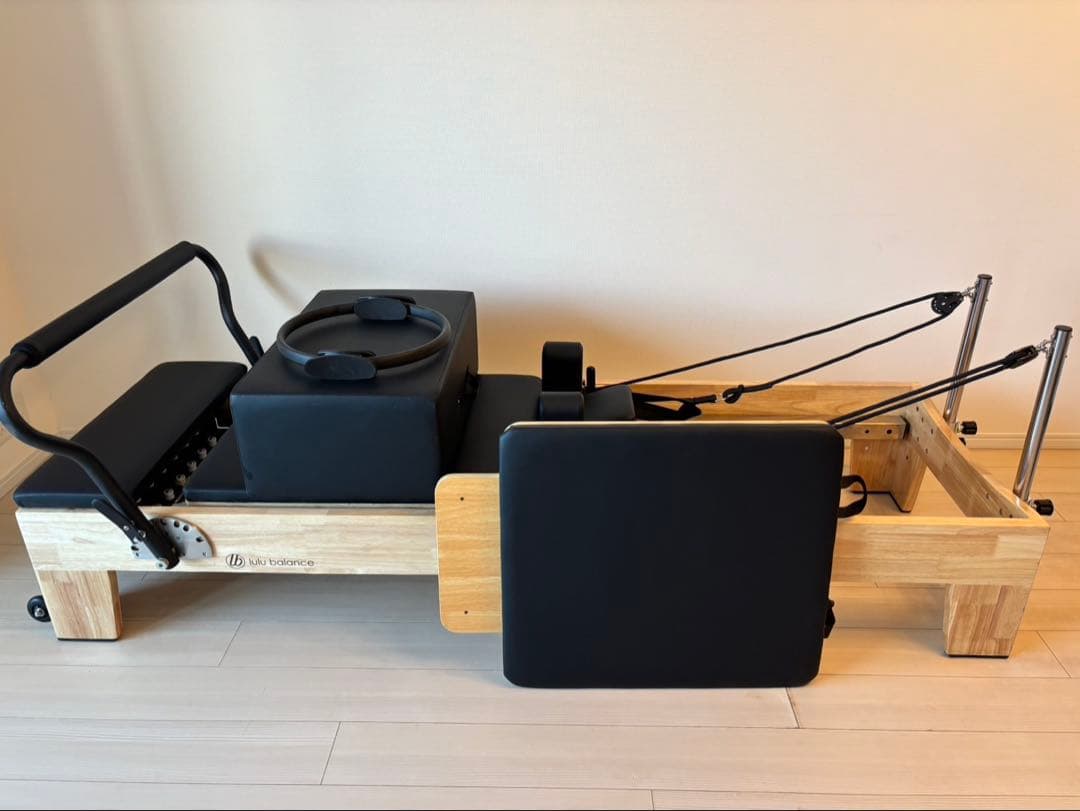 送料込】lulu balance ルルバランス ピラティスリフォーマー - メルカリ