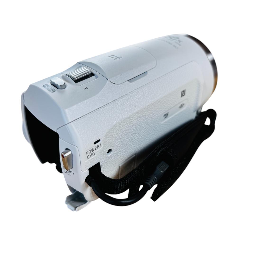 ソニー SONY HDR-CX680 ホワイト 展示極美品 バッテリー未使用 - メルカリ