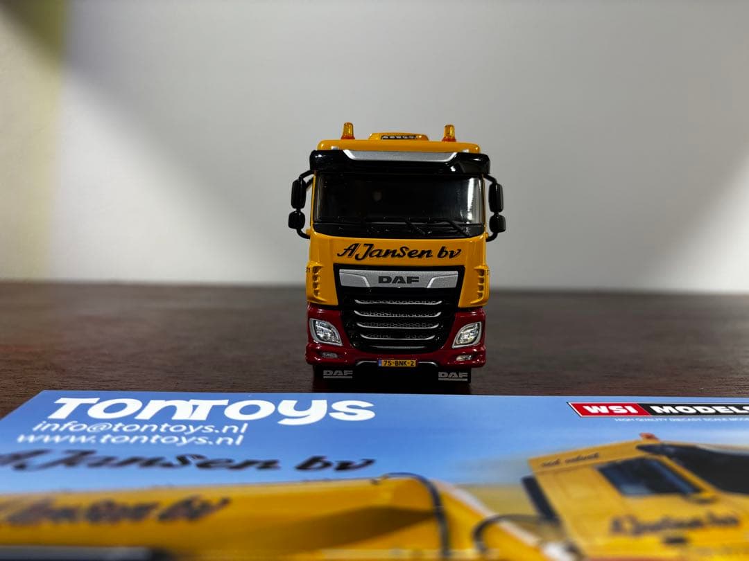 交渉済 WSIMODELS 「A Jansen bv」バルクトレーラー DAF 2025年最新1
