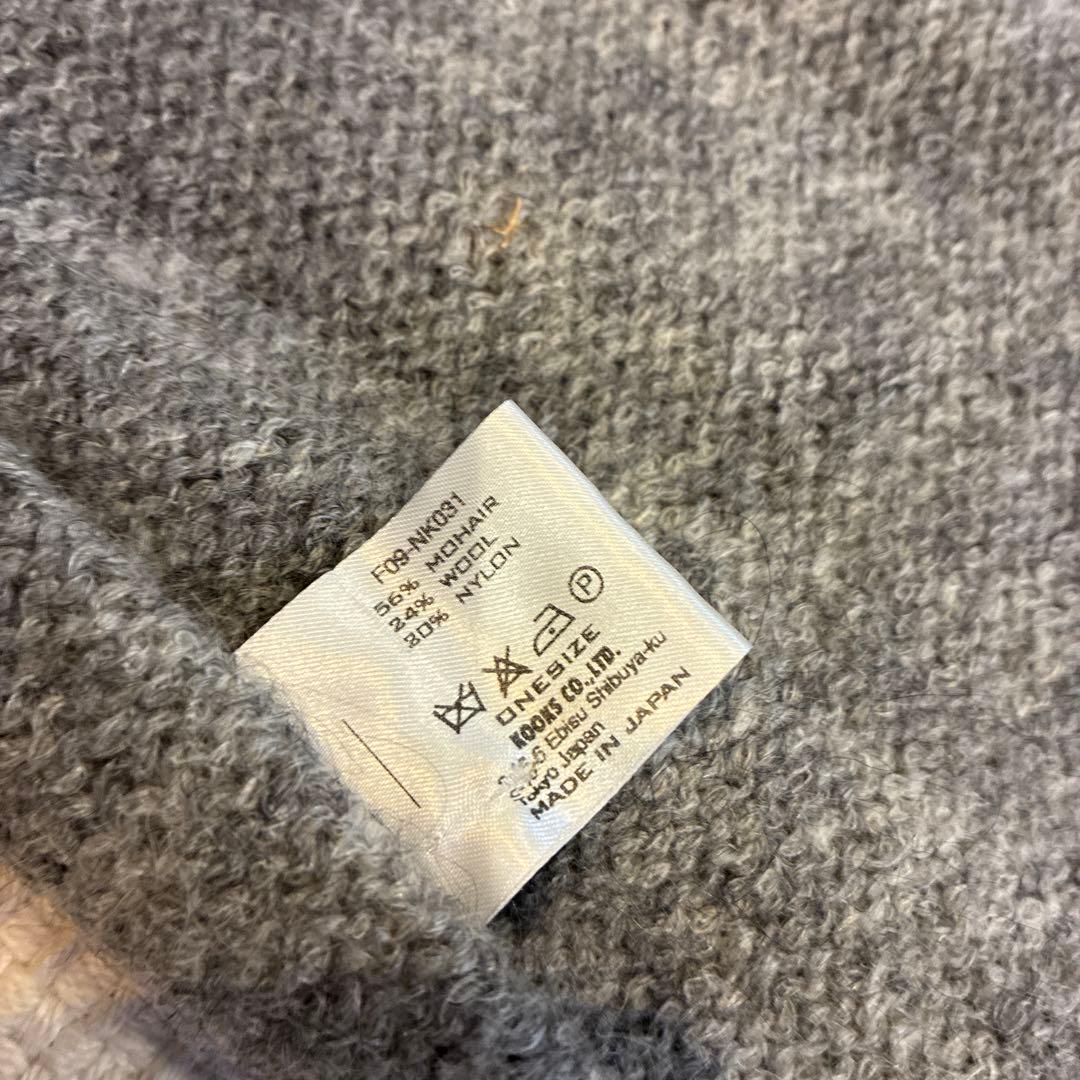 NUMBER(N)INE 2009AW モヘアグランジネックウォーマー スヌード - メルカリ