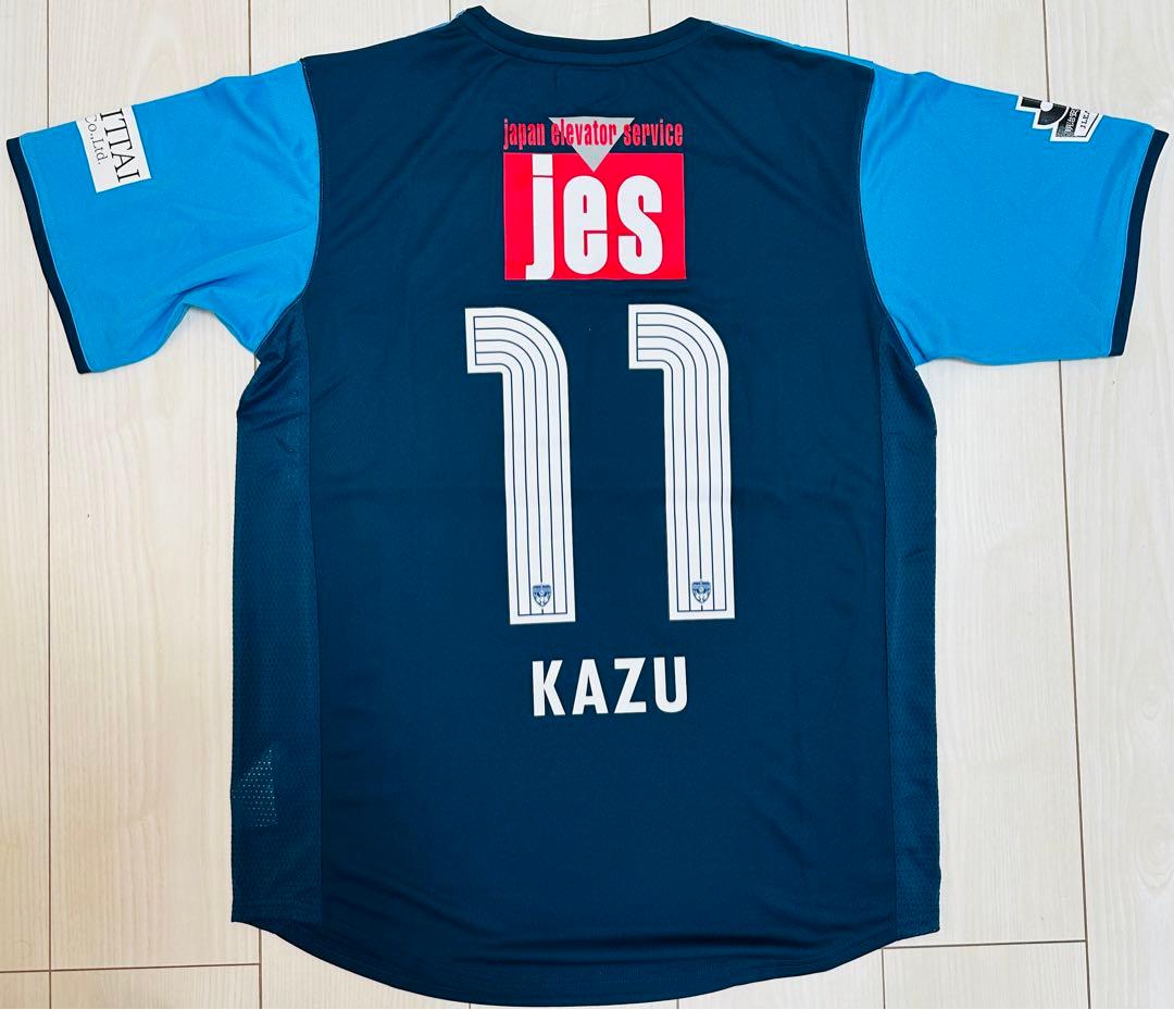 2015年 横浜FC ホーム ユニフォーム 三浦知良 カズ KAZU