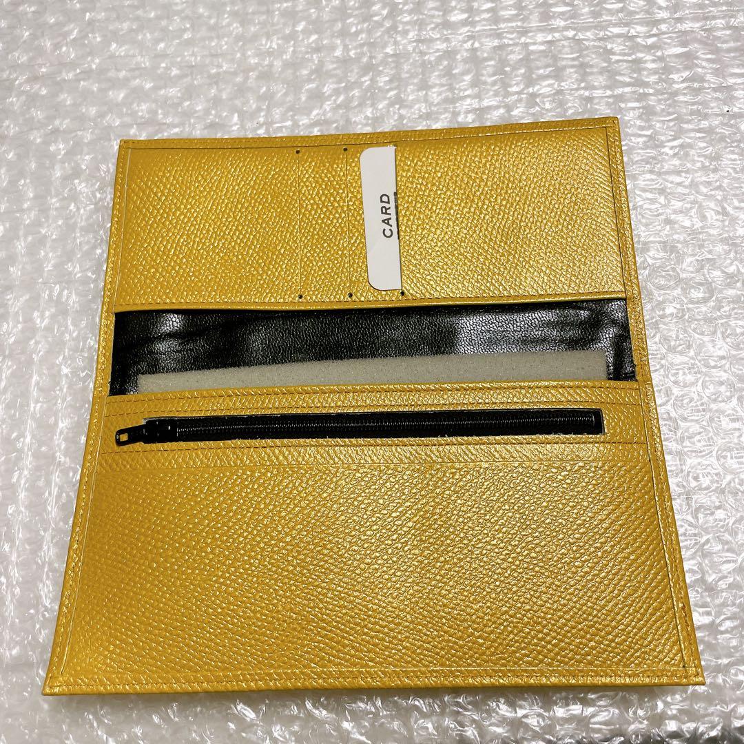 未使用 高級品 皇室限定品 東御所 金長財布 菊の紋 皇居 革製品 開運