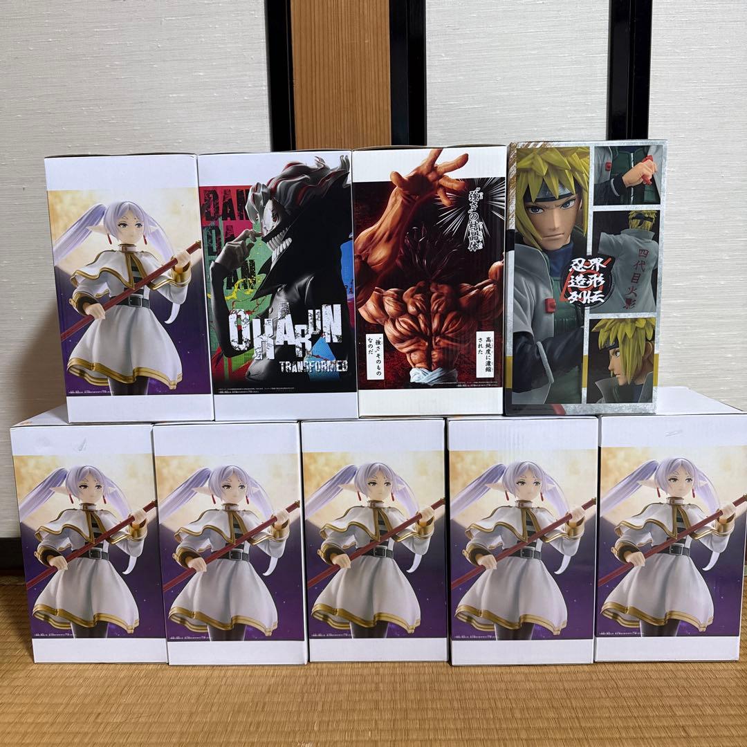 Grandista 忍界造形外伝　アニメキャラクター フィギュア 9体セット