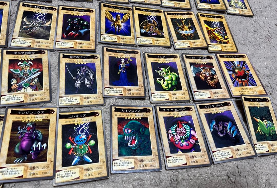 遊戯王デュエルモンスターズ カードセット 初期　カードダス版