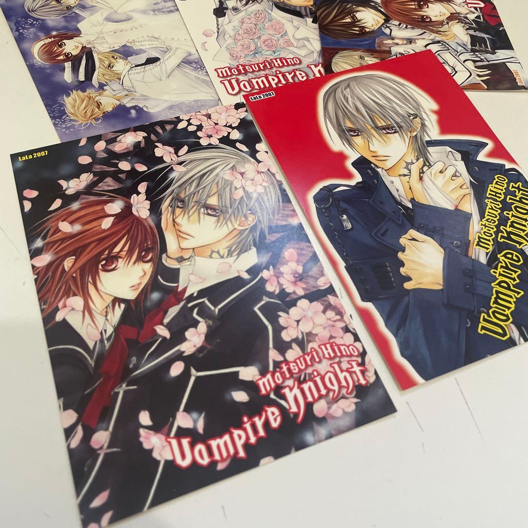 ヴァンパイア騎士 lala 2007 ポストカード まとめ売り 当時品