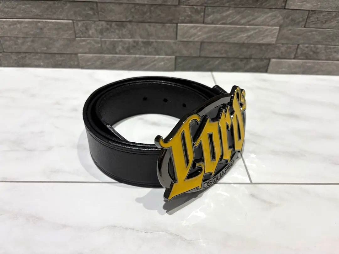 《新品》DSQUARED2 ビッグロゴ ベルト