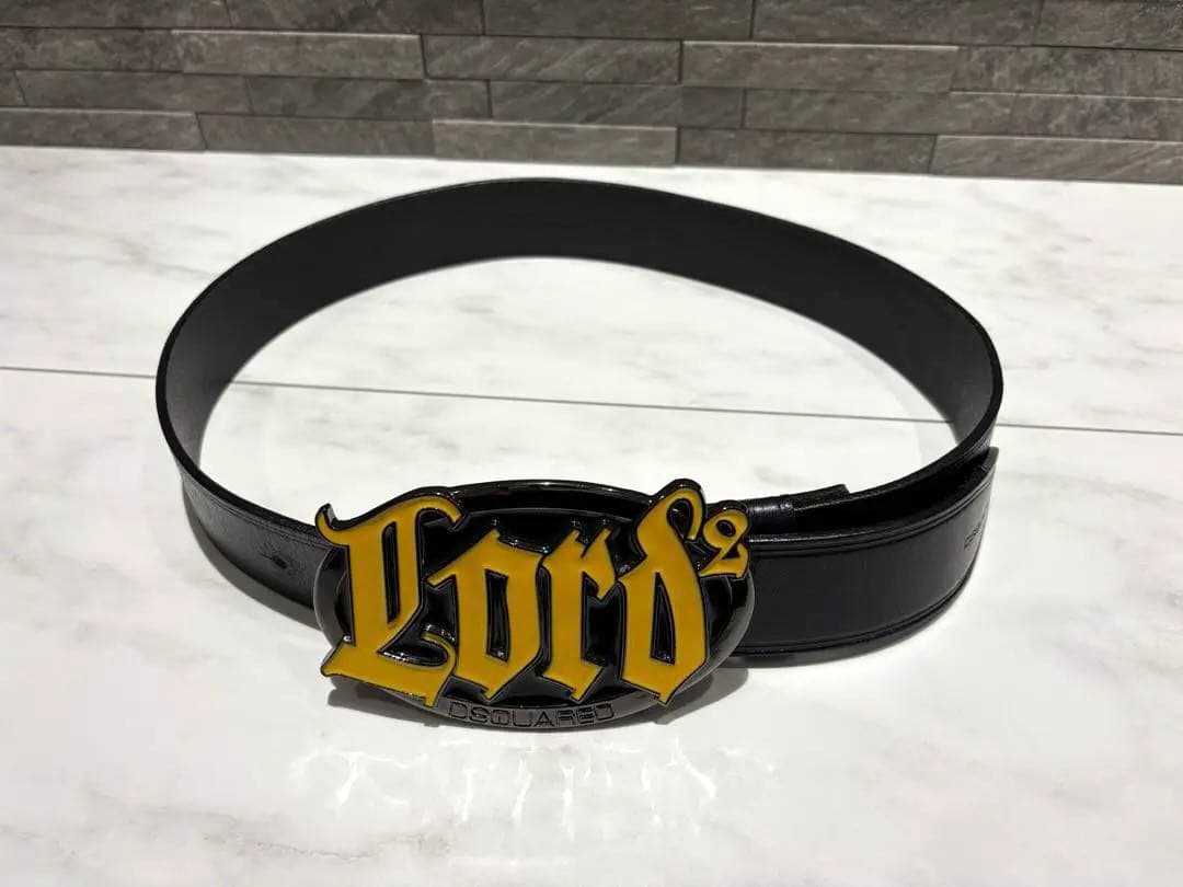 《新品》DSQUARED2 ビッグロゴ ベルト