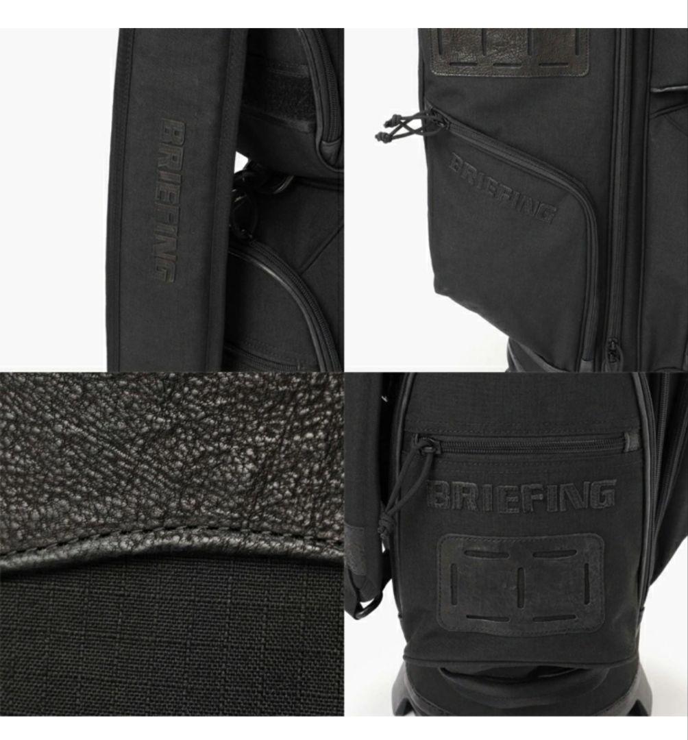 BRIEFING スタンド式キャディバッグ ブラック 3.5kg