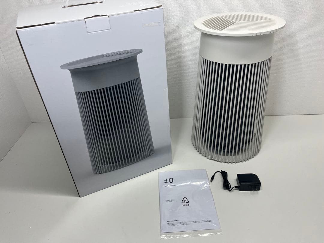 XQH-C030(W) ホワイト C030 空気清浄機 プラスマイナスゼロ ±0 空気清浄機 C030 | プラスマイナスゼロプラスマイナスゼロ