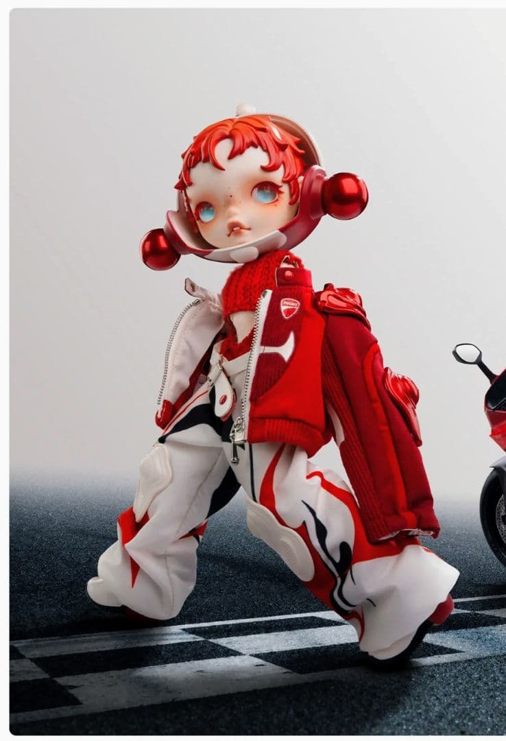 スカルパンダ× DUCATIコラボ 1/6 フィギュア★シュリンク付き★