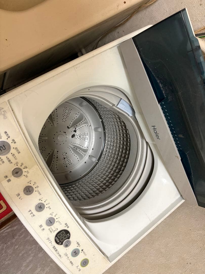 引き取り限定　Haier 全自動洗濯機 4.5kg JW-C45D 2020年製