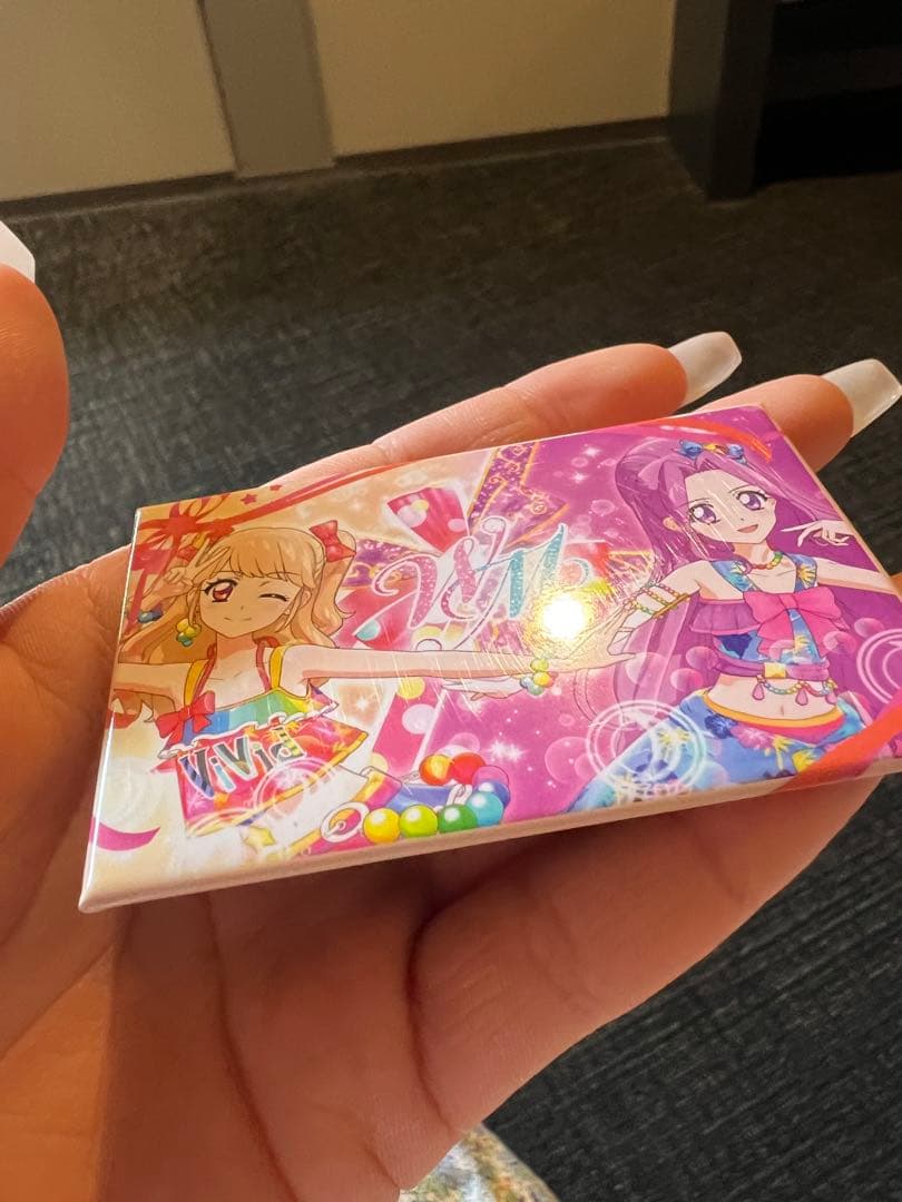 WM 神崎美月 夏樹みくる 缶バッジ アイカツ 映画 劇場 輝き ユニット