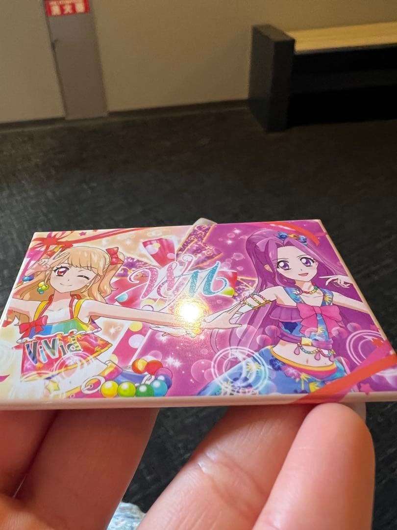 WM 神崎美月 夏樹みくる 缶バッジ アイカツ 映画 劇場 輝き ユニット