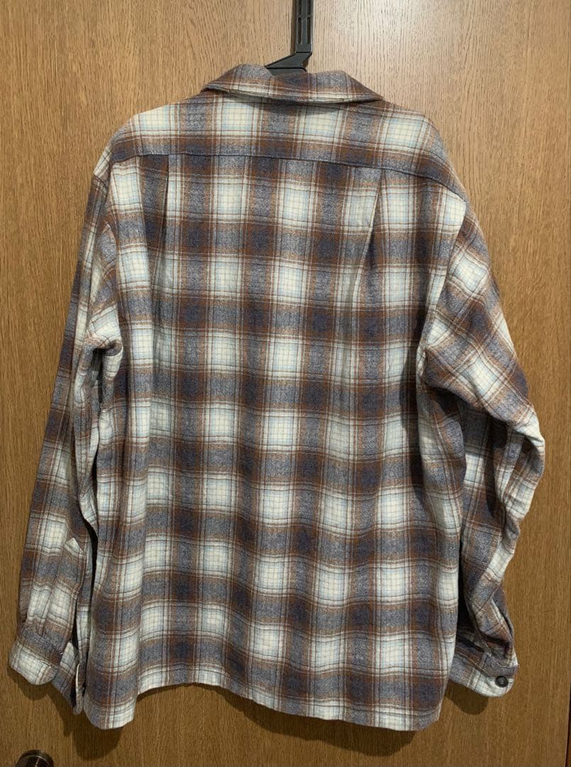 60-70s pendleton ボードシャツ シャドーチェック M - メルカリ