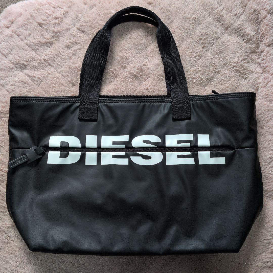 DIESEL ブラック トートバッグ 楽天市場】DIESEL ディーゼル 2WAYショルダーバッグ立体エンボスロゴ
