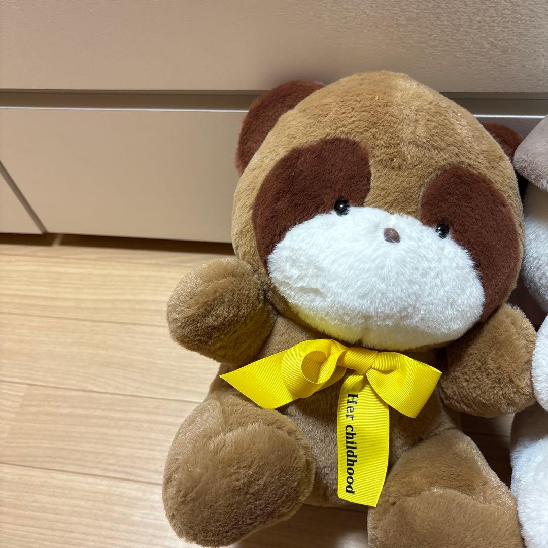 あの頃のともだちBIGぬいぐるみ3 たぬき いぬ - メルカリ