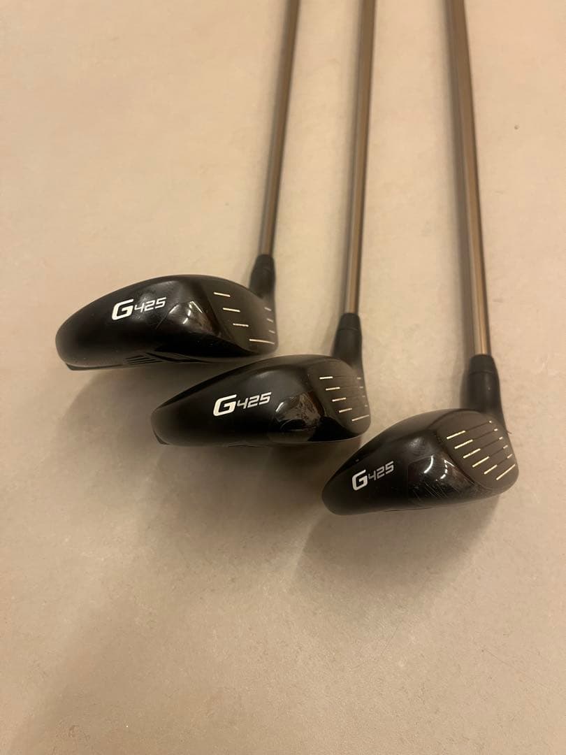 ping G425 3w 5w 4u TOUR173-65Sシャフト 3本セット - メルカリ