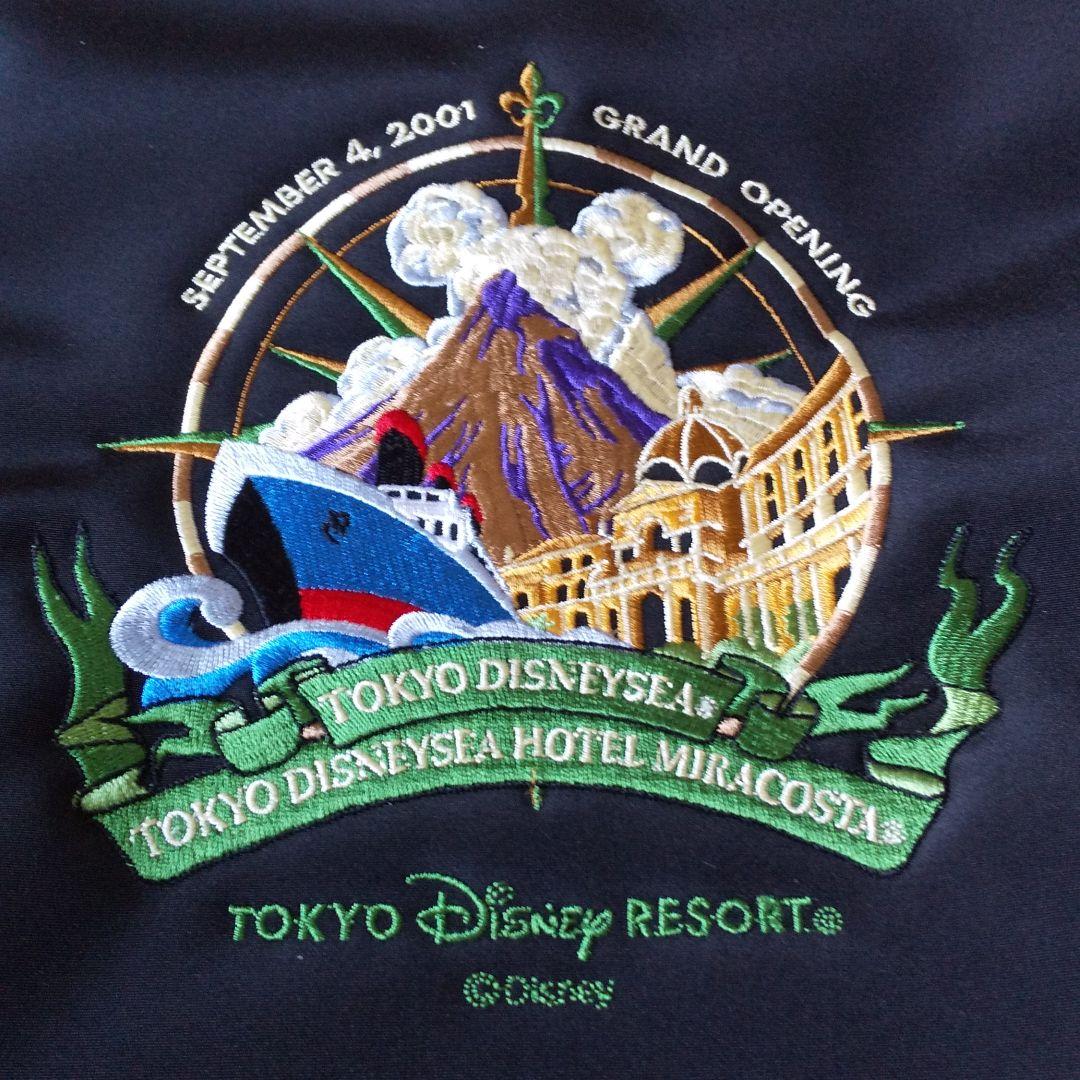 ディズニーシー　オープン記念品（非売品）　ミッキー刺繍リュック★激レア・希少品！