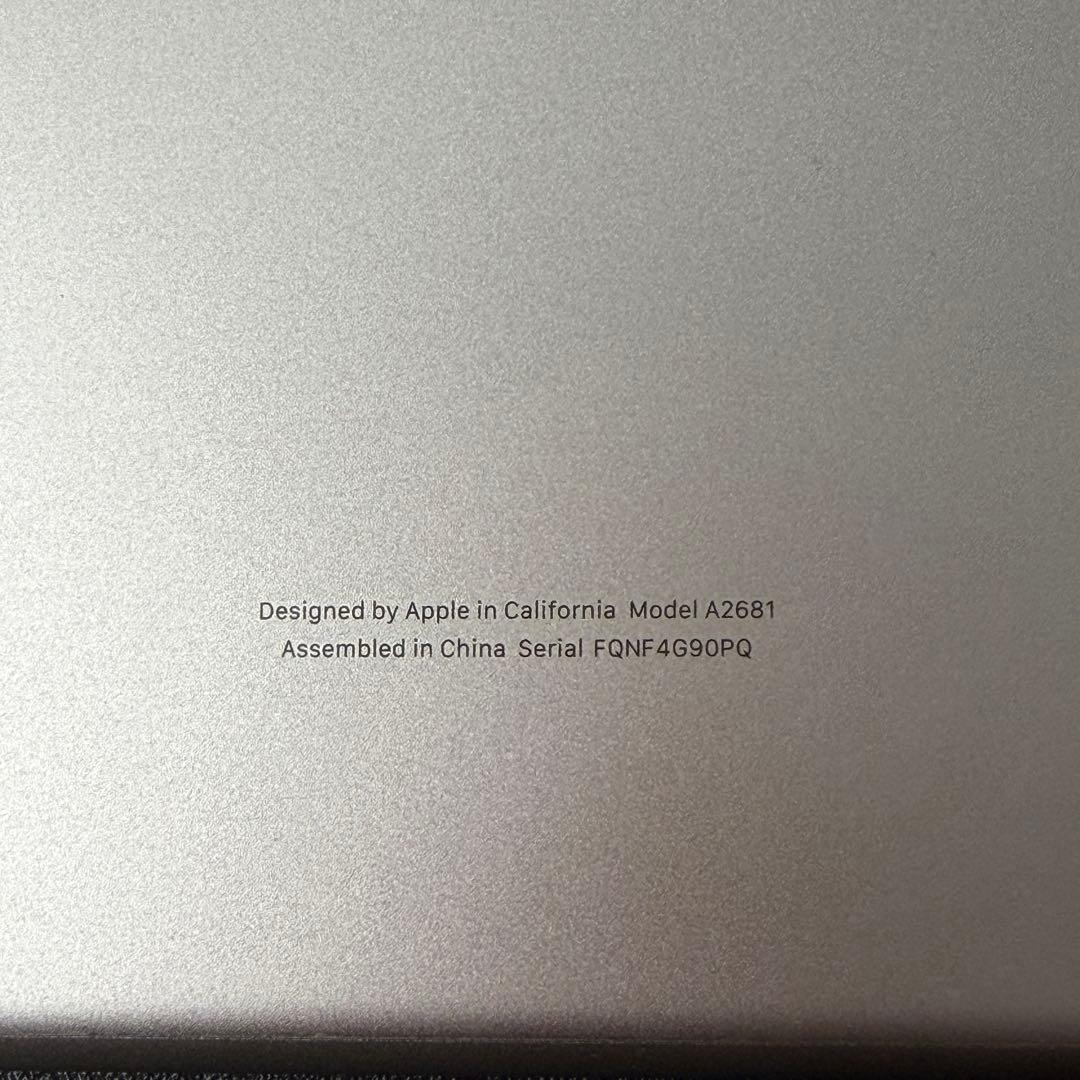 ジャンク】MacBook Air M2 8G 256G 液晶不具合・角に傷あり - メルカリ
