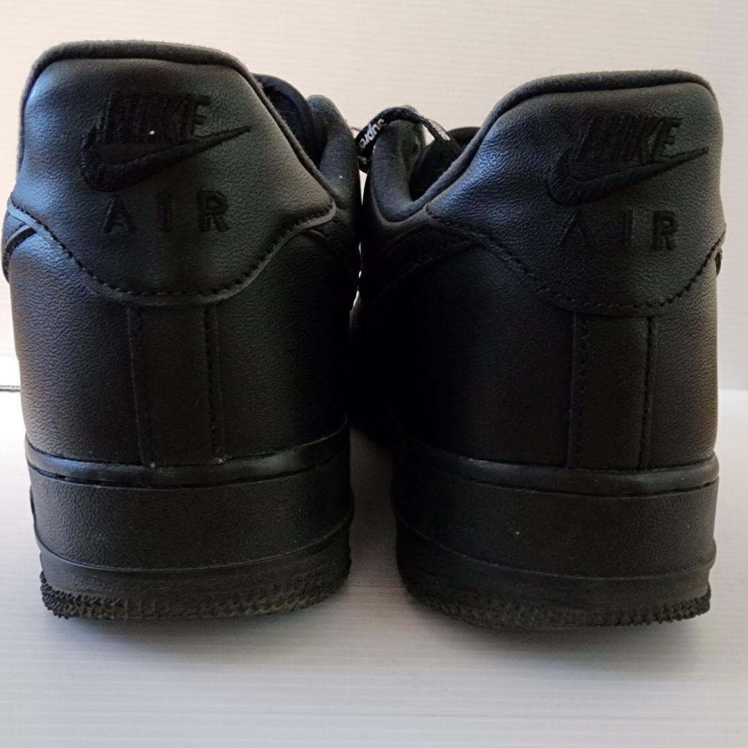 ナイキ　エアフォース1 Supreme ブラック　28.5cm